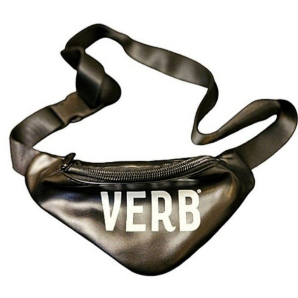 Verb Black Mini Waist Bag Sleek Hands-Free Crossbody